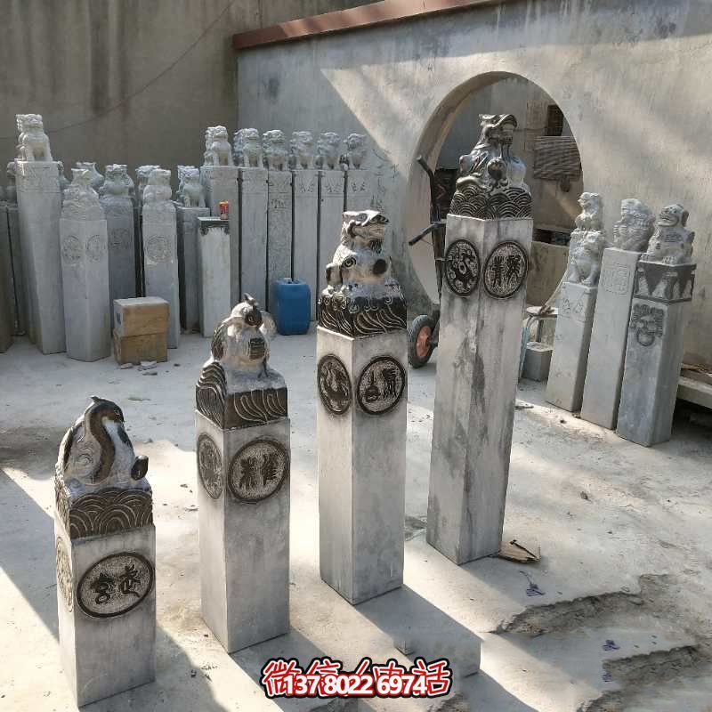 四神馬柱拴,融匯大理石精致雕塑,為園林景觀裝點(diǎn)增添濃濃韻味 四神馬柱拴,融匯大理石精致雕塑,為園林景觀裝點(diǎn)增添濃濃韻味