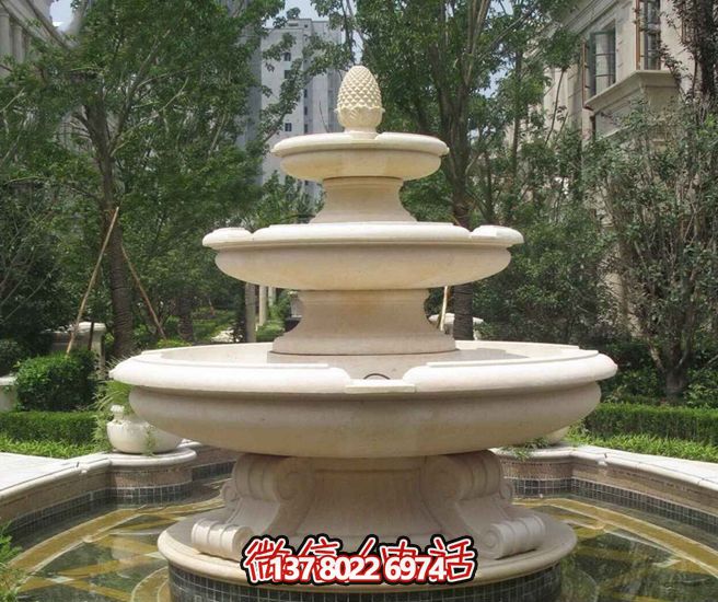 絢麗多彩的戶(hù)外園林大理石雕塑?chē)娙? title=