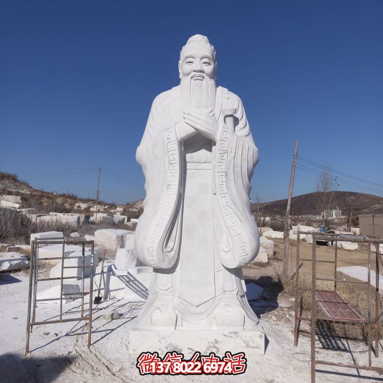 漢白玉雕塑——傳承歷史文化，喚起名人記憶