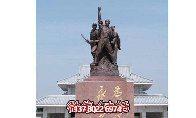廣場抗戰(zhàn)時(shí)期人物紀(jì)念銅雕抗戰(zhàn)雕塑 廣場抗戰(zhàn)時(shí)期人物紀(jì)念銅雕抗戰(zhàn)雕塑