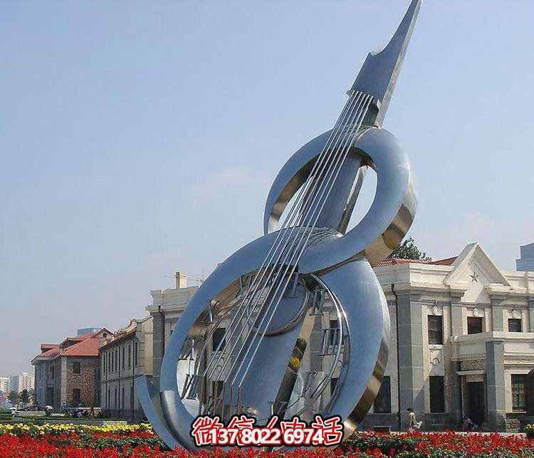 廣場創(chuàng)意不銹鋼鏡面葫蘆造型琴雕塑 廣場創(chuàng)意不銹鋼鏡面葫蘆造型琴雕塑