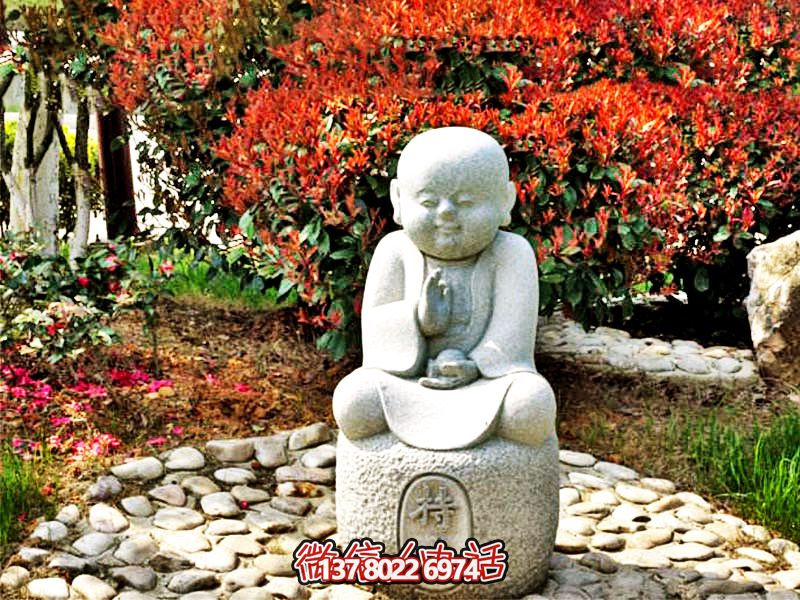 寺院漢白玉打坐的和尚雕塑 寺院漢白玉打坐的和尚雕塑