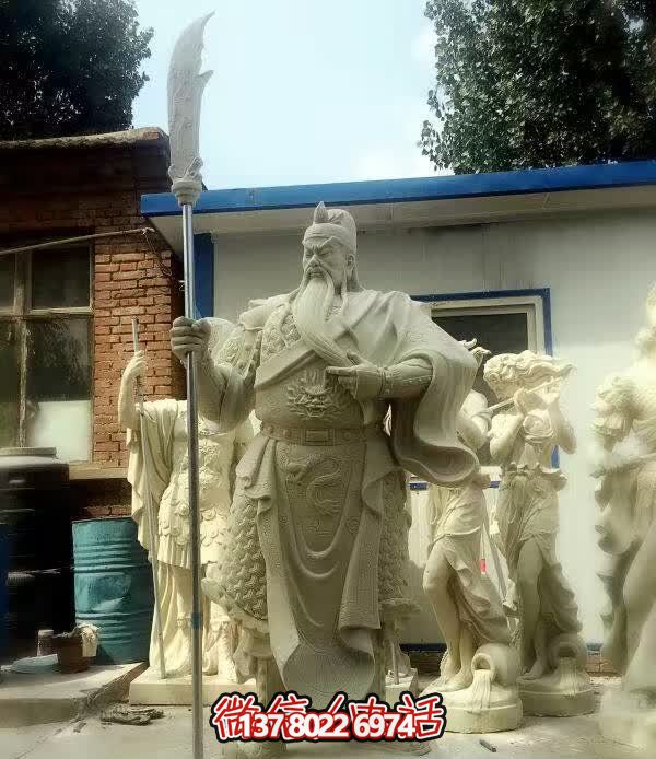 庭院大型供奉招財關(guān)公雕塑 庭院大型供奉招財關(guān)公雕塑