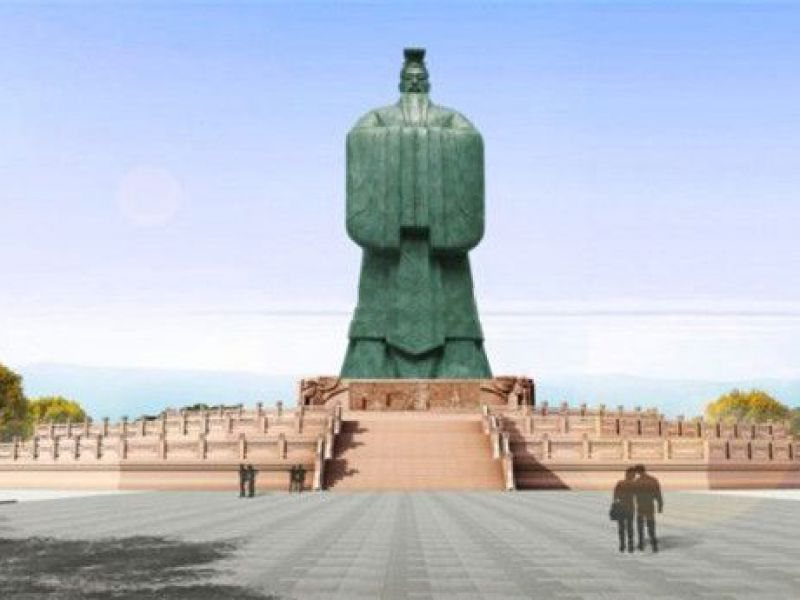 舜帝雕像圖片 舜帝雕像圖片